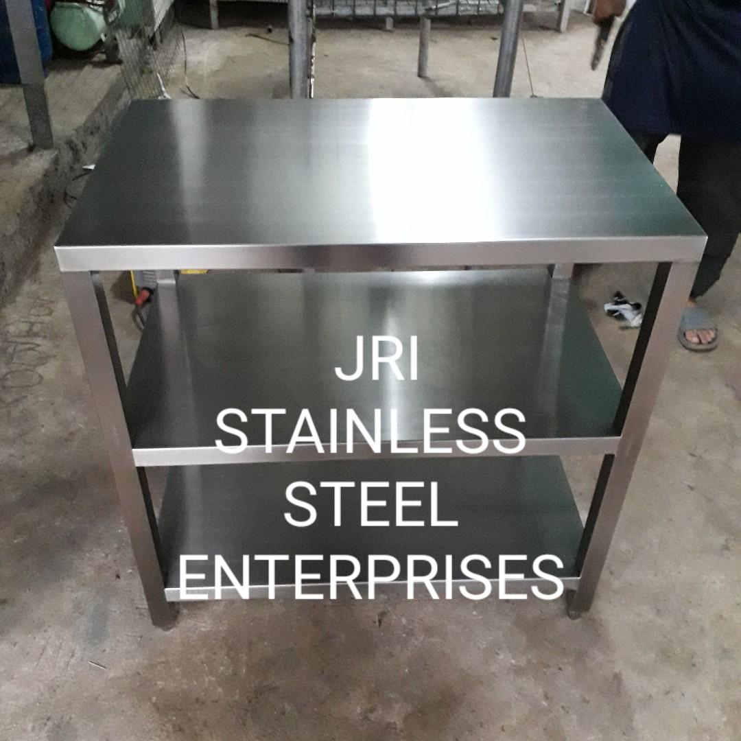 Stainless Steel Customized Preparation Table And Sink Table