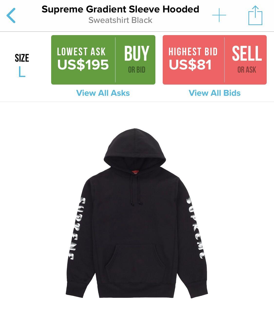 Supreme Hoodie Men s Fashion Tops Sets Hoodies on Carousell