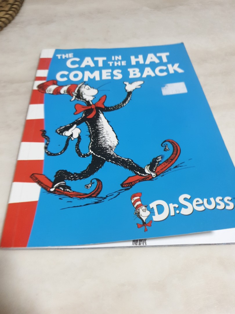 The Cat In The Hat Comes Back Books Stationery Fiction On Carousell