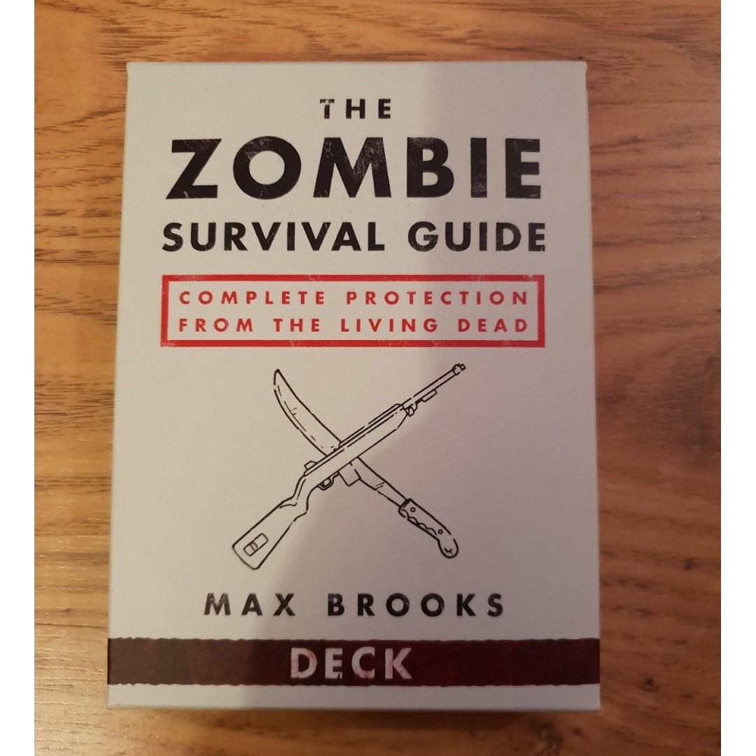 The Zombie Survival Guide Deck Card Game, Hobbies & Toys, Toys & Games on  Carousell