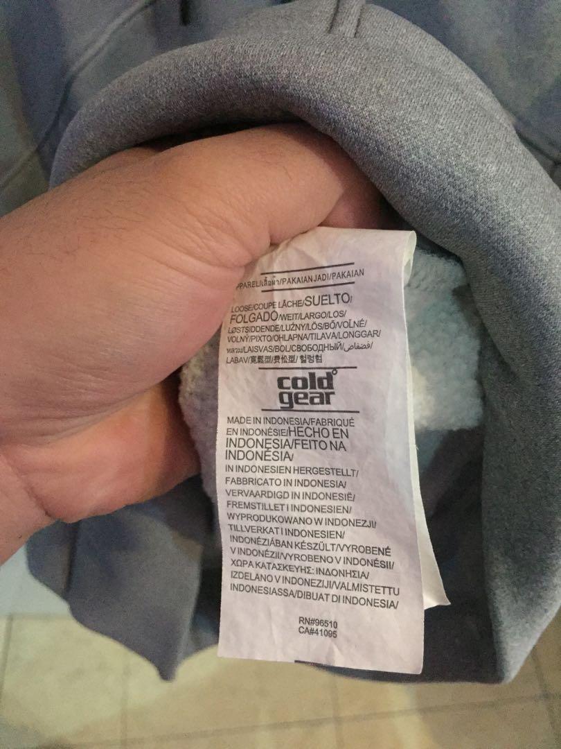 under armour rn 96510 ca 41095 hoodie