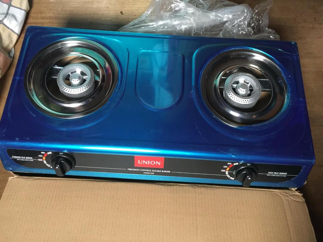 Union top gas stove