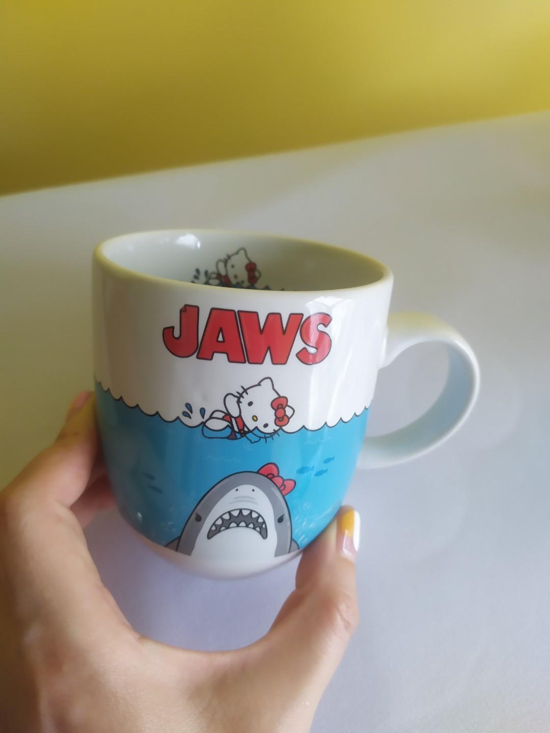 Universal Studios JAWS Hello Kitty mug, Everything Else on Carousell