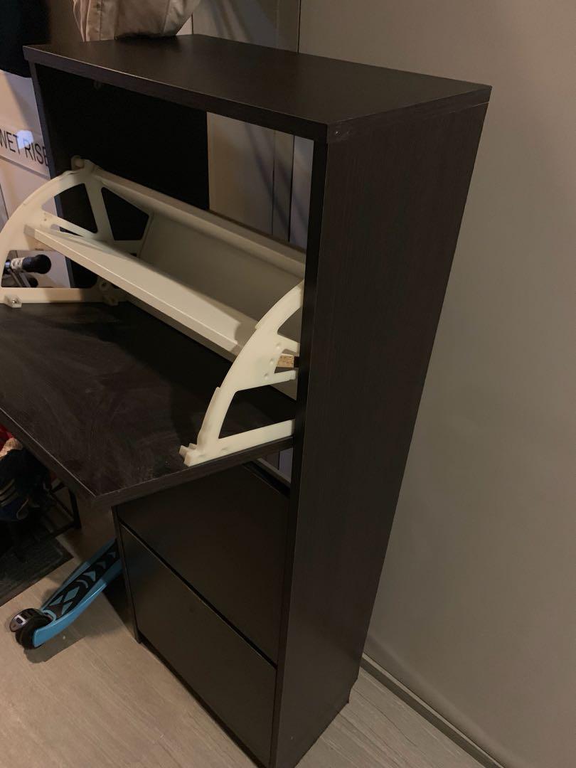 Used Ikea Show Cabinet For Sale Furniture Shelves Drawers On Carousell