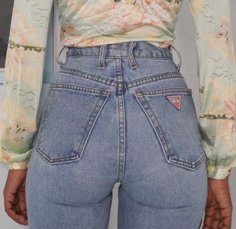 Vintage Guess jeans, Women's Fashion, Bottoms, Jeans & Leggings on