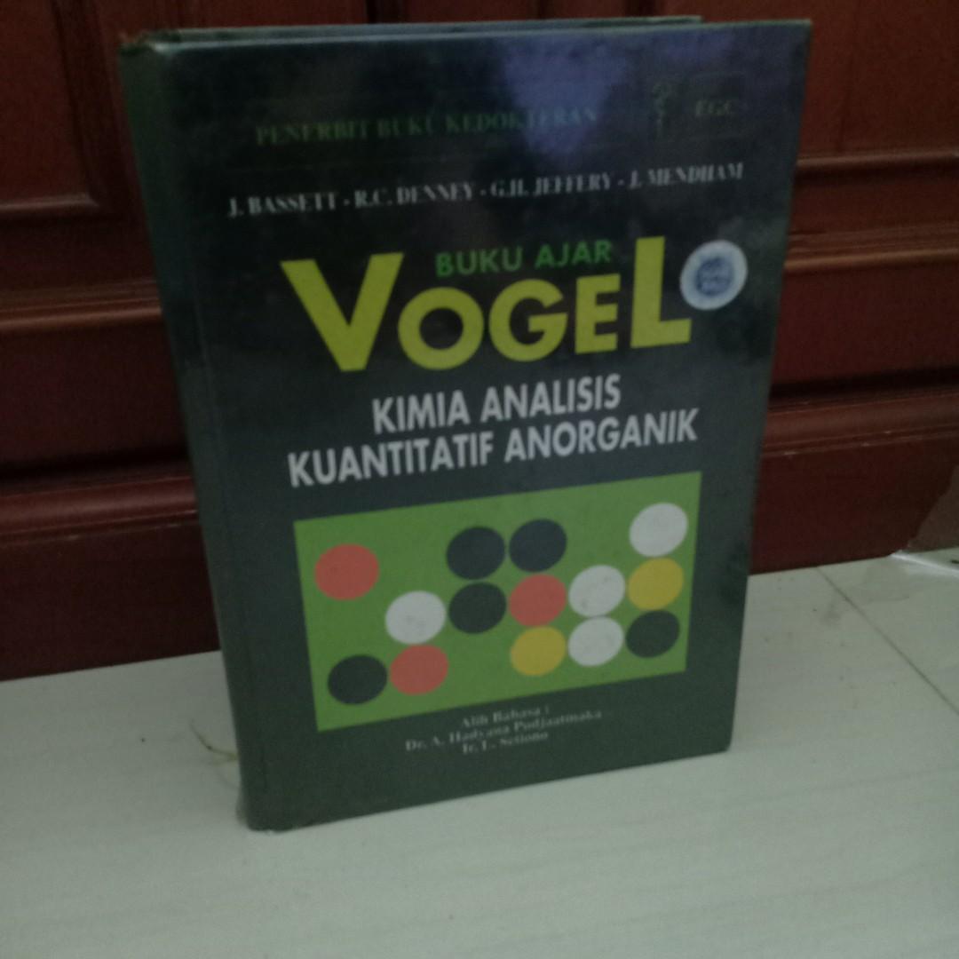 Vogel Kimia Analisis Kuantitatif Anorganik Buku And Alat Tulis Buku Di