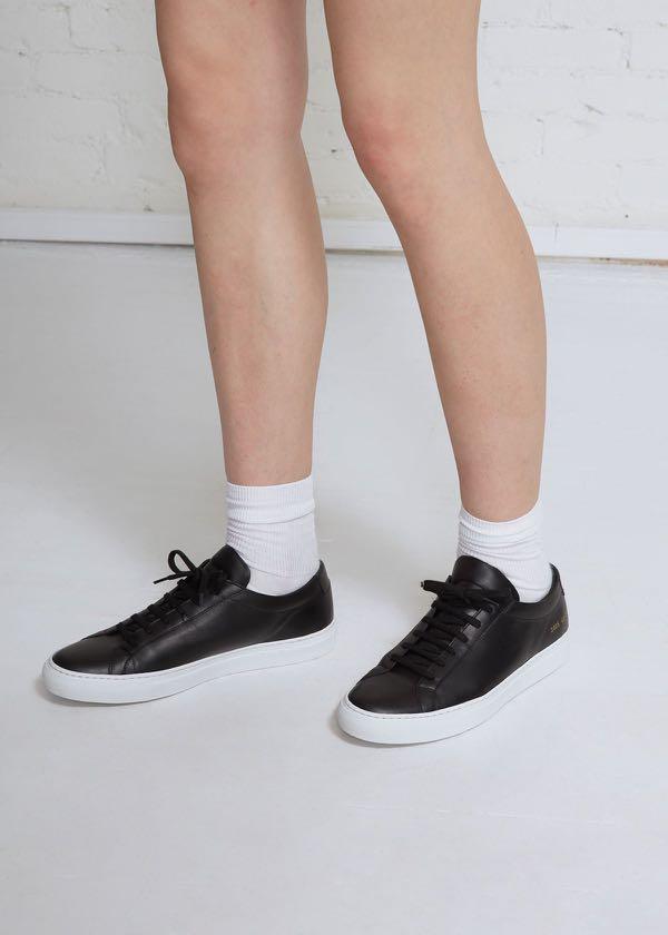woman by common projects achilles low