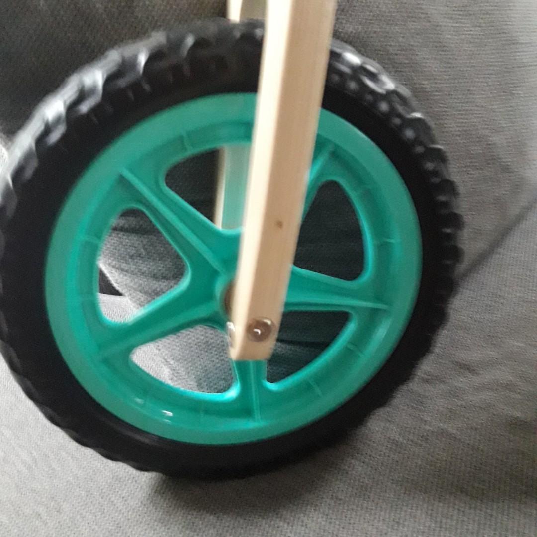 Wooden Balance Bike, Sports Equipment, Bicycles & Parts, Bicycles on