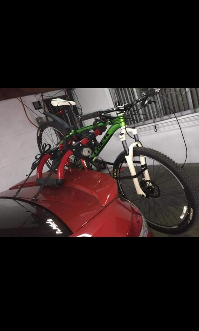yakima bike rack red