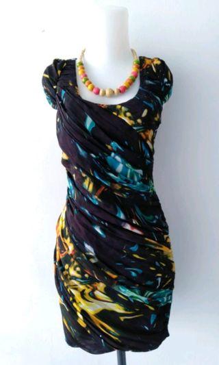 LIPSY LONDON BY ASOS Party dress Bodycon Motif abstrak