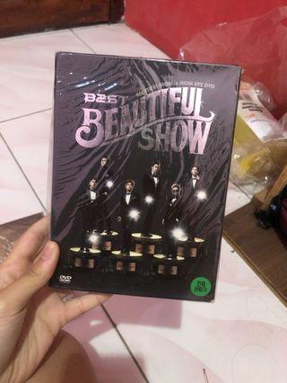 BEAST beautiful show CONCERT DVD original 100%