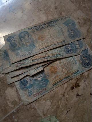 Old 2 peso bill