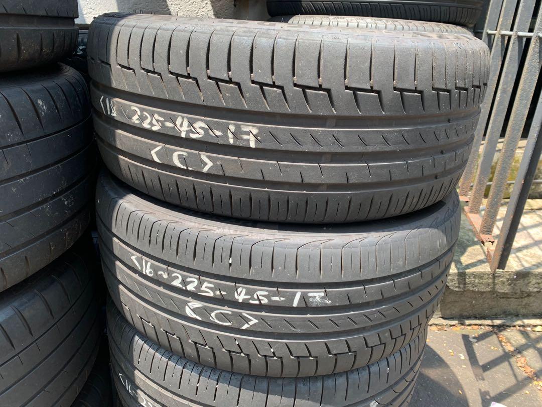 225 45 17 Continental Pc6 Car Accessories Tyres Rims On Carousell