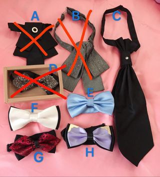 [Big Day/PW] Groom PW or Big Day bow ties multiple styles (some brand new) includes standard mail64169098481666110