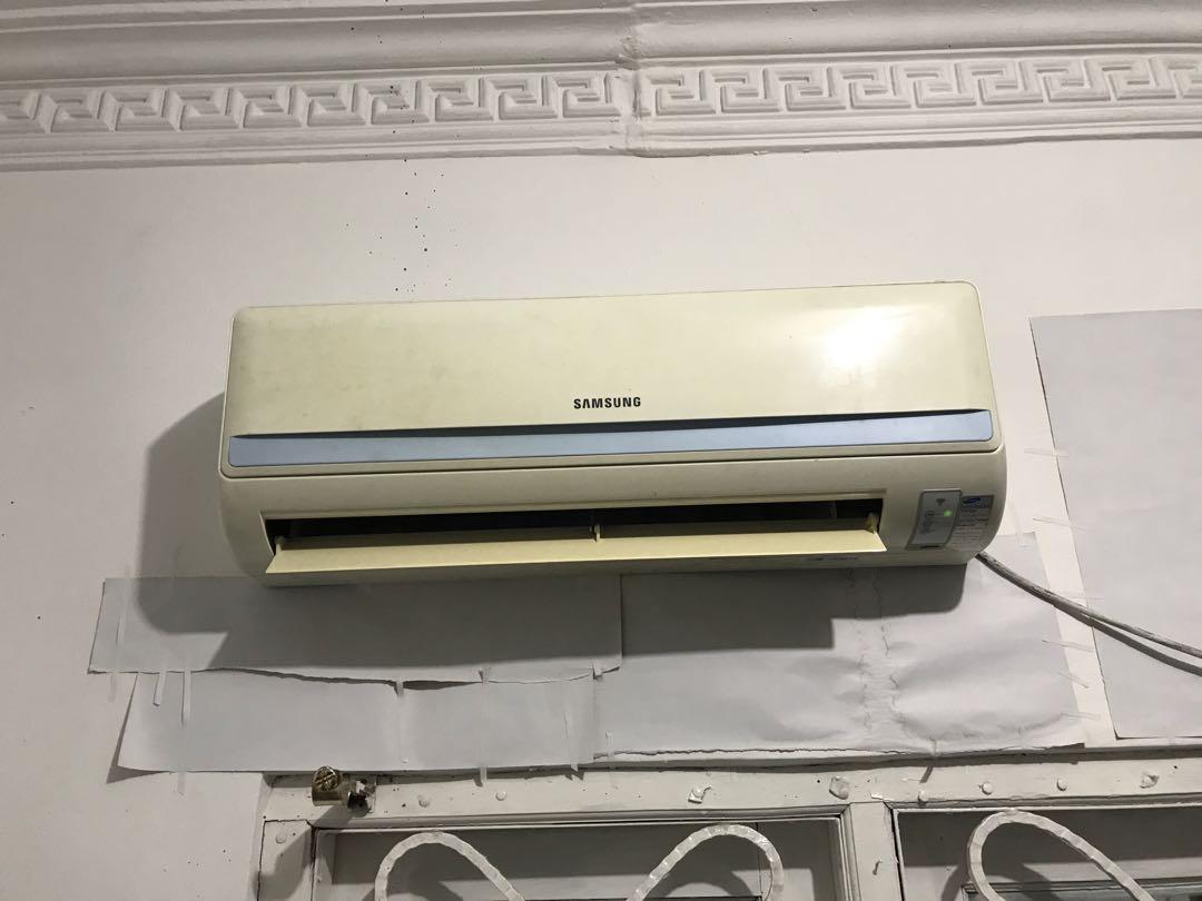 Gambar Ac Samsung 1 2 Pk Ac Samsung 1 2 Pk Perabotan Rumah Di Carousell