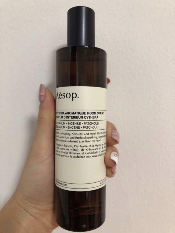 Aesop cythera room spray review shop