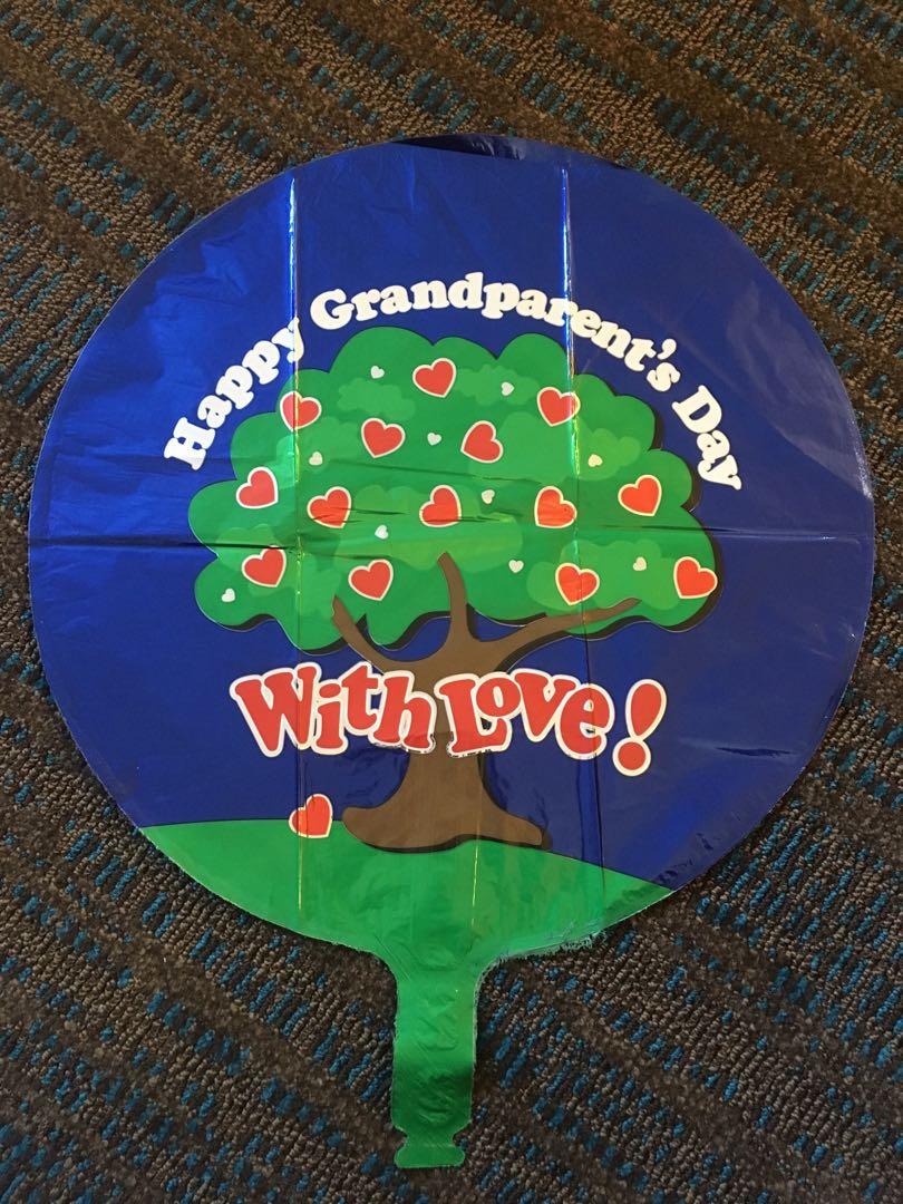 Download 22 November 2020 National Grandparents Day Happy Grandparents Day Balloon Design Craft Others On Carousell