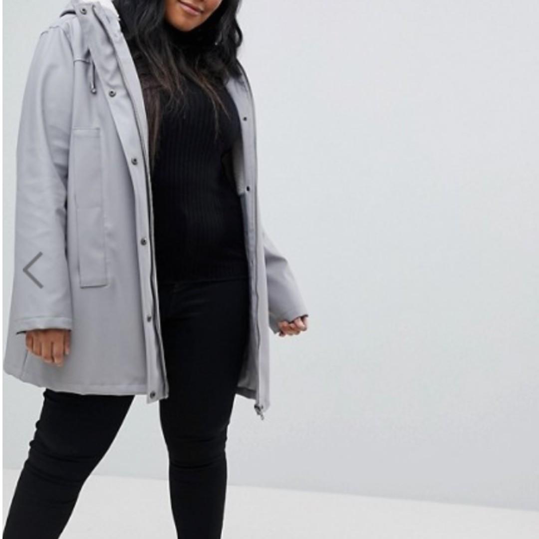 grey coat size 22