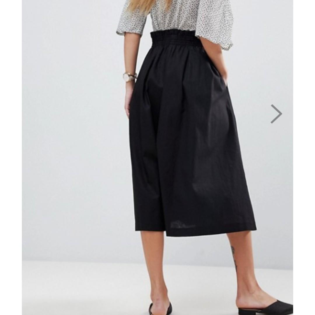Elasticated waist skirt top size 22