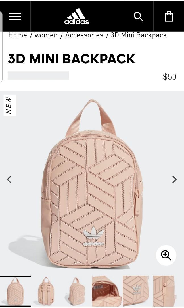 adidas 3d mini backpack