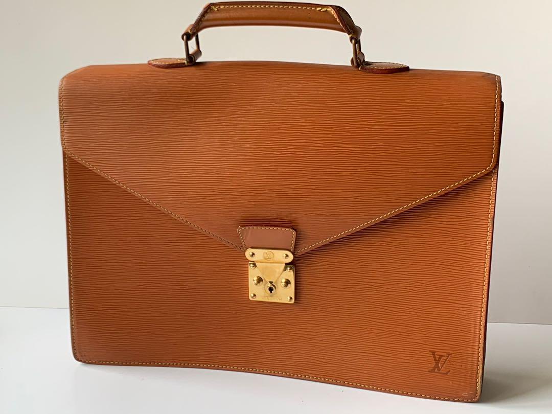 Louis vuitton epi leather briefcase store