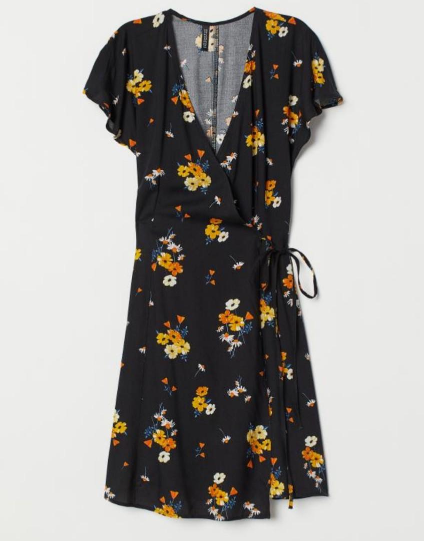 Brand New H M Wrap Dress Women S Fashion Clothes Dresses Skirts On Carousell