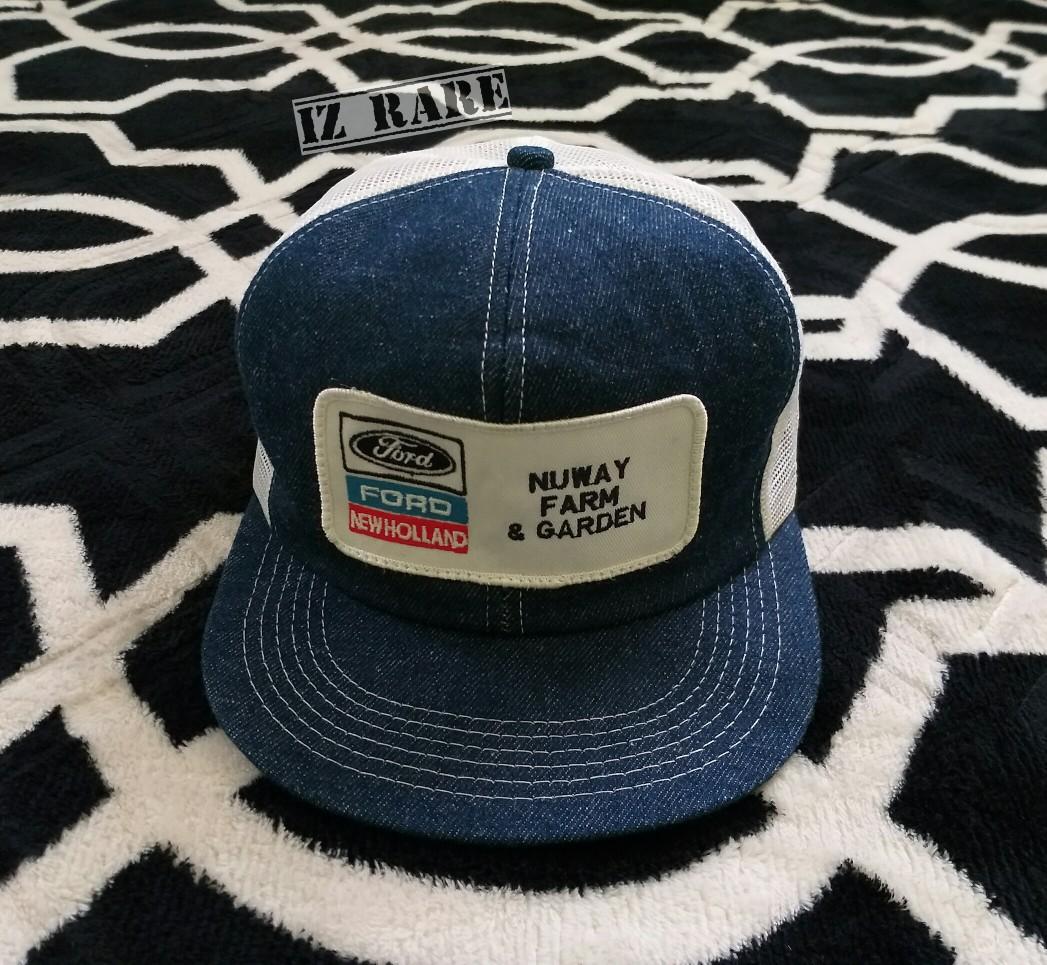 CAP TRUCKER DENIM K PRODUCTS VINTAGE FORD Men s Fashion Watches