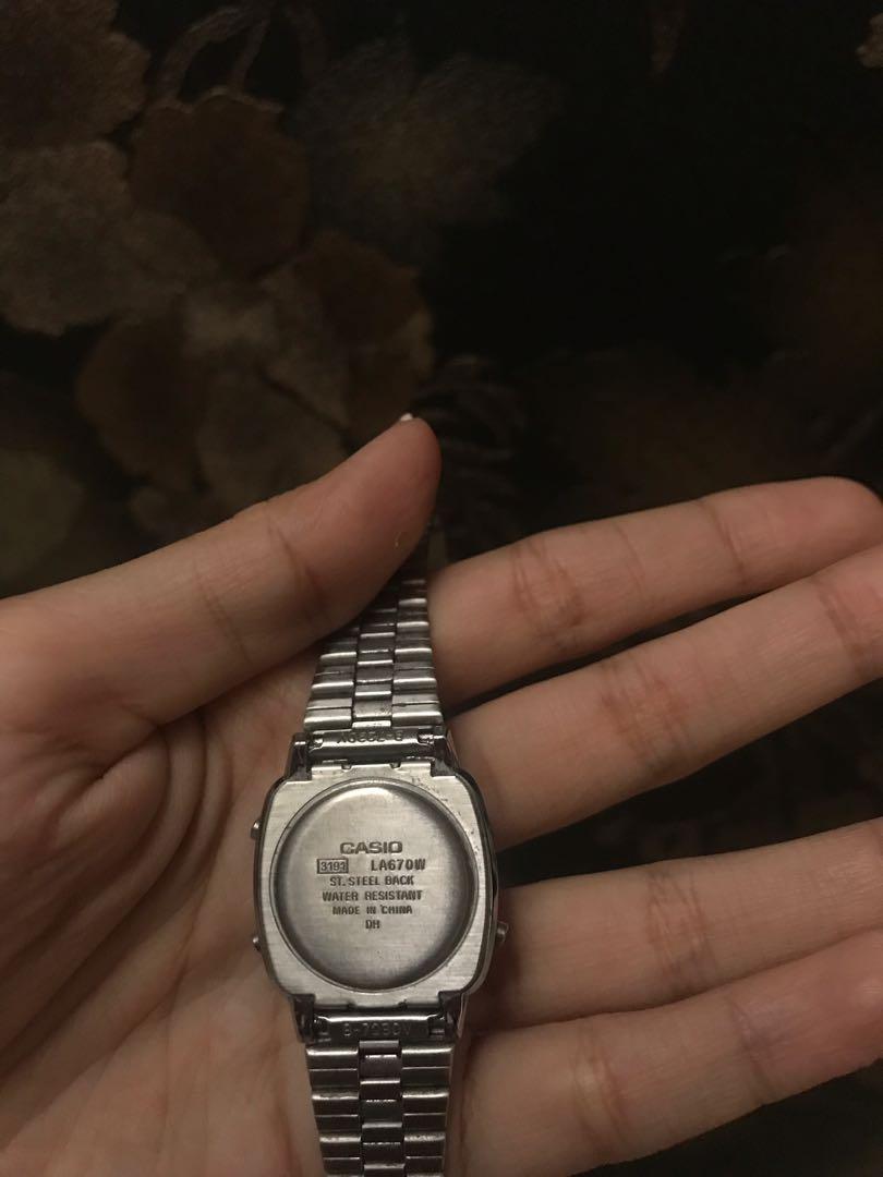 Casio Watch la670w, Fesyen Wanita, Jam Tangan di Carousell