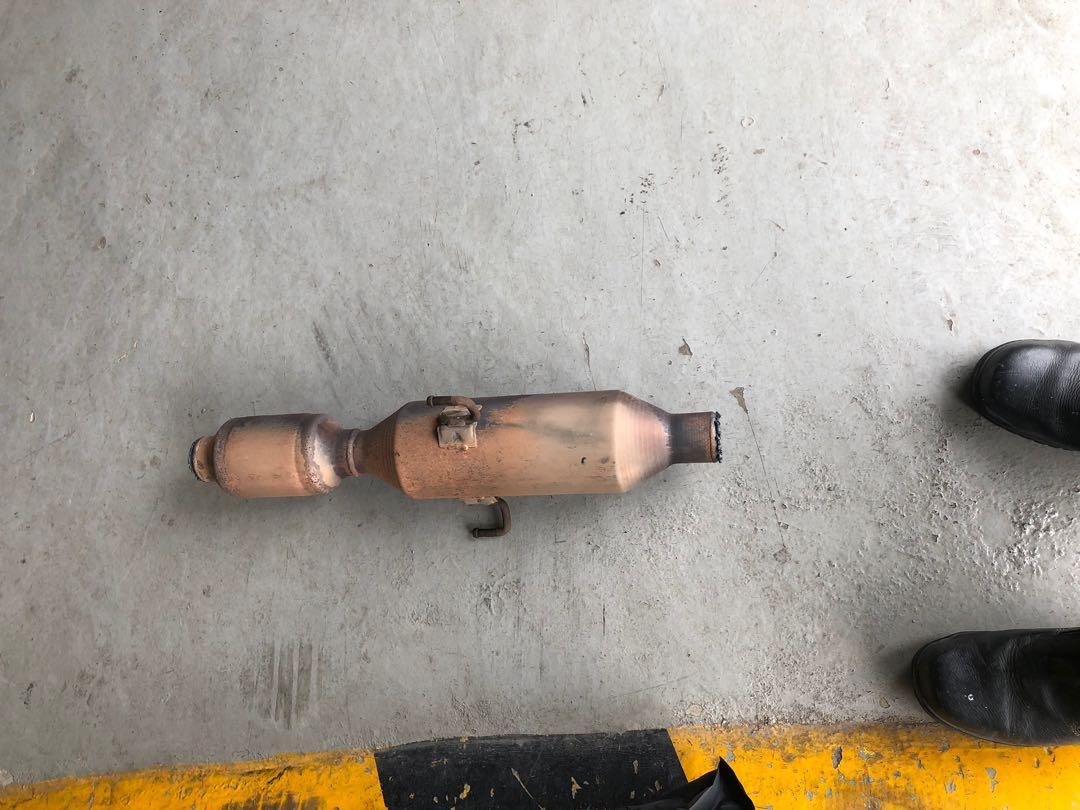 Catalytic converter and resonator, Auto Accessories on Carousell
