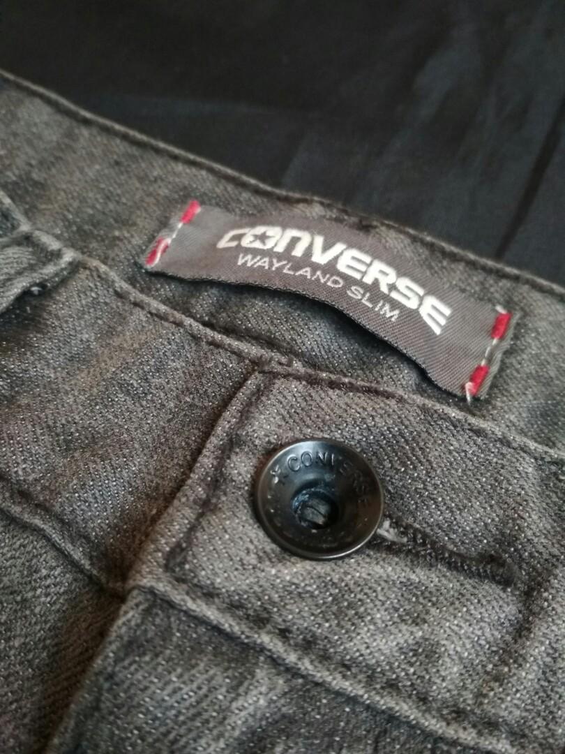 Celana Jeans Converse original Fesyen Pria Pakaian Bawahan di