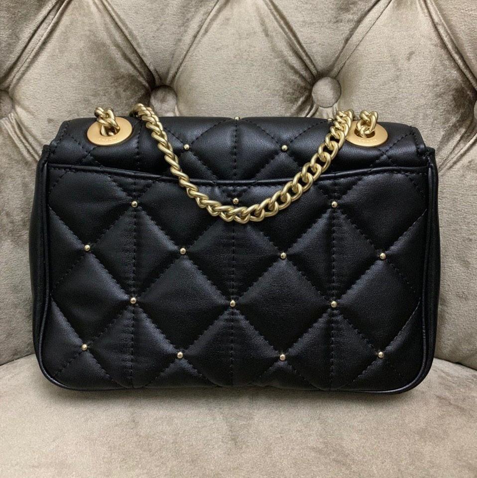 Coach cassidy crossbody shop with studded diamond quilting