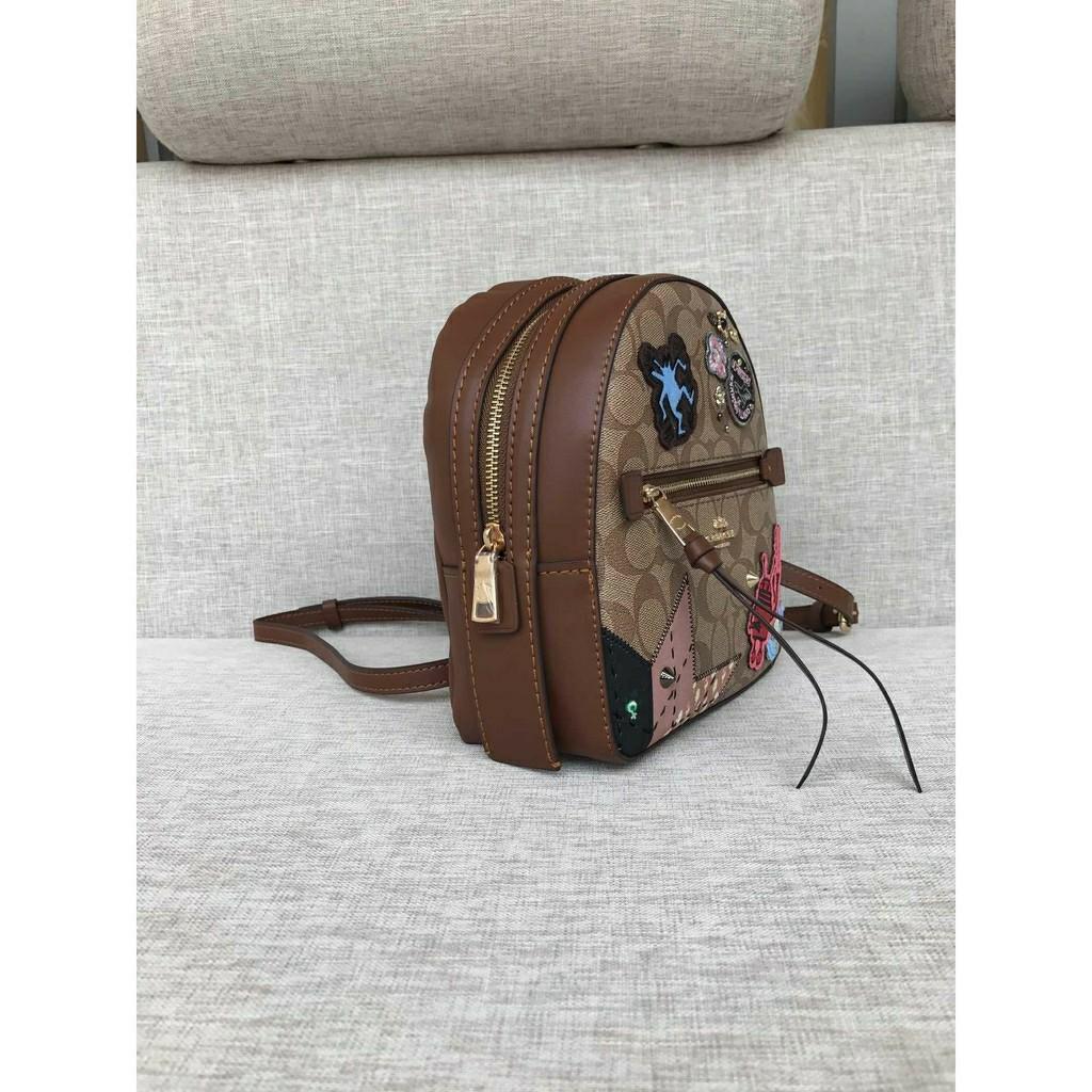 COACH F48642 KEITH HARING ANDI BACKPACK with PATCHES