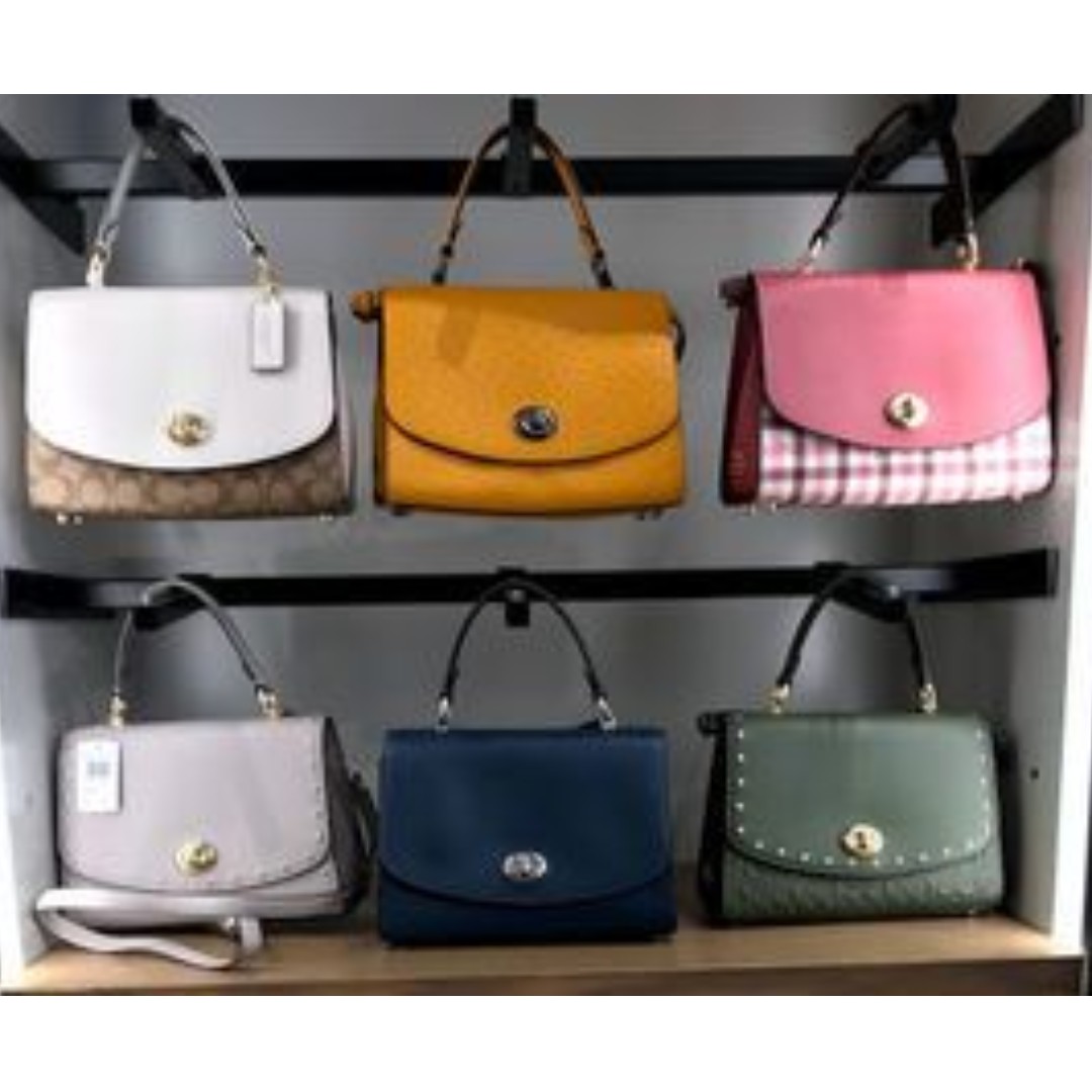 COACH TILLY TOP HANDLE SATCHEL, Women's Fashion, Bags & Wallets, Tote