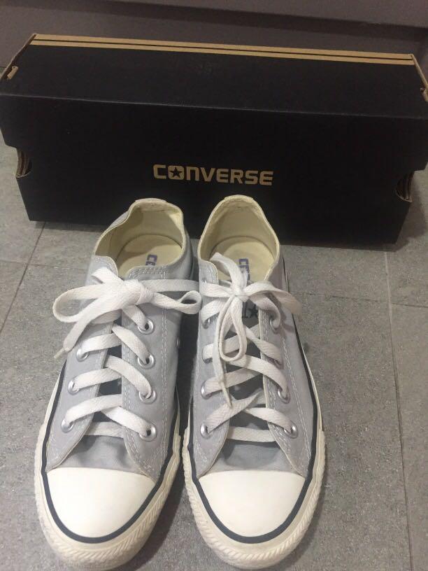 childrens silver converse shoes