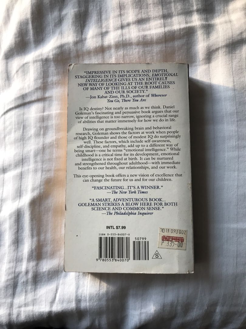 Daniel Goleman Emotional Intelligence Hobbies Toys Books Daniel Goleman Emotional Intelligence Hobbies Toys Books