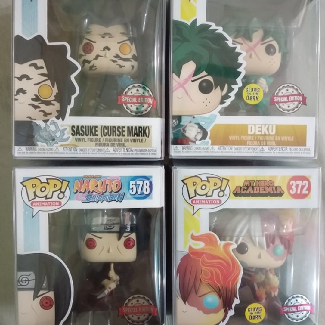 Deku Glow In The Dark Itachi Todoroki Sasuke Cursed Mark Etc Hobbies Toys Toys Games On Carousell