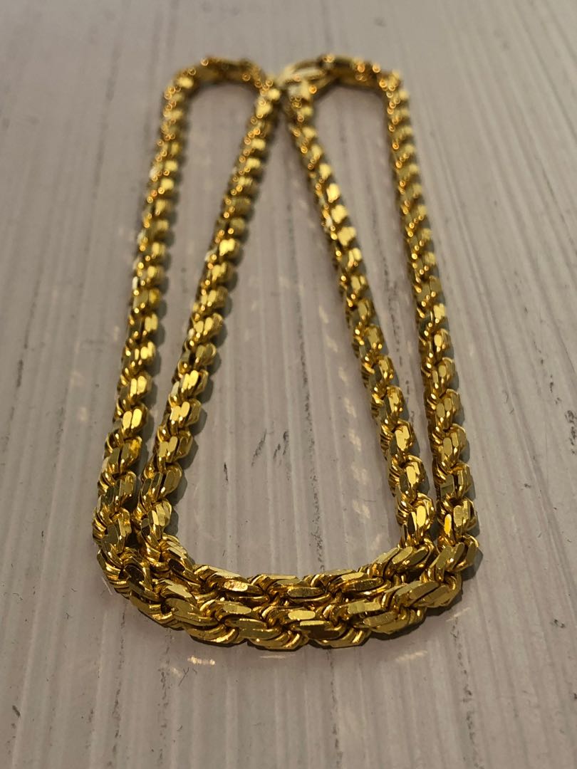 CHEAPEST 916 ($61.80/g) Gold Chain (75 