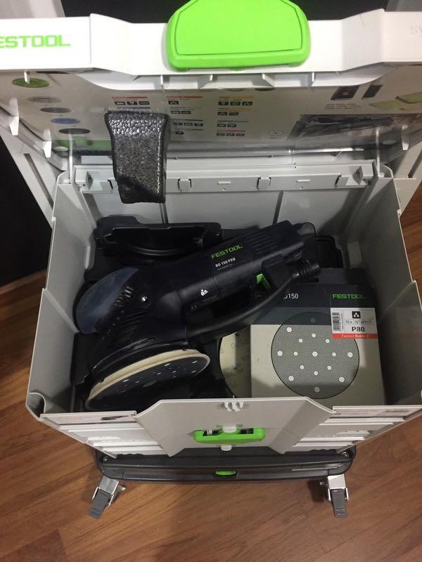 Festool Ro 150 Feq Rotex Sander With Ctl 26 E Ac Dust Extractor