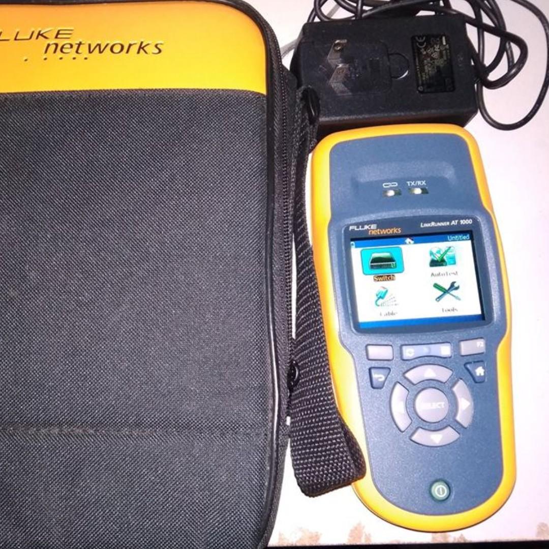 Fluke Networks LinkRunner LRAT-1000 AT-1000 Network Auto Tester ...