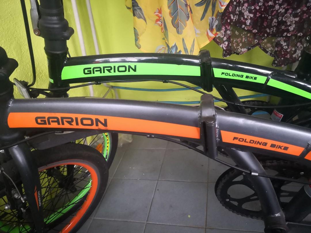 Garion Folding Bike Sports Bicycles On Carousell