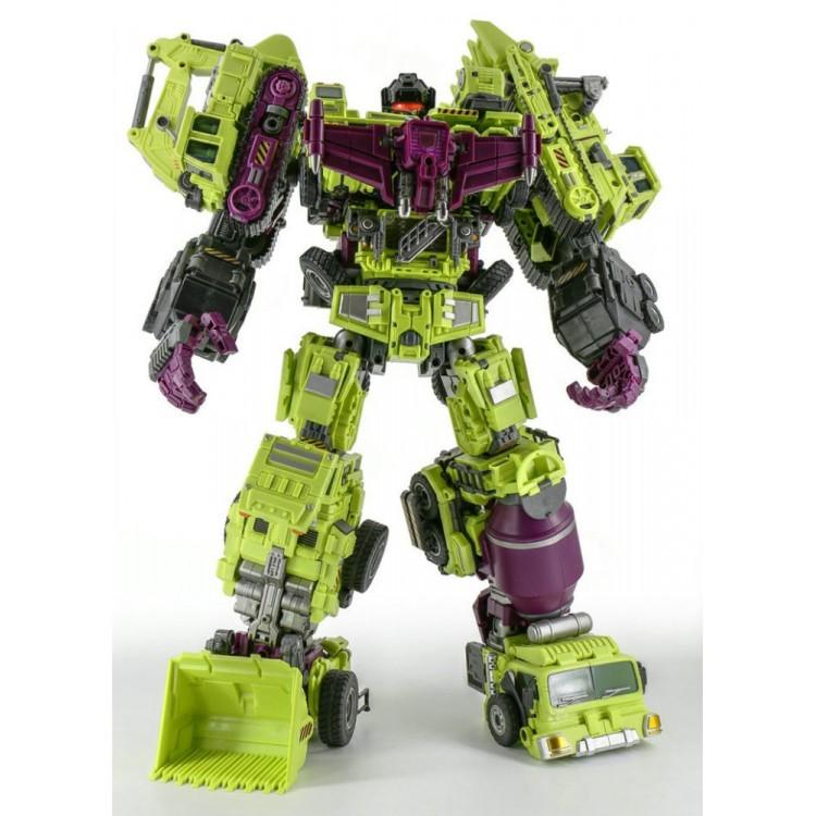 非正規 トランスフォーマー デバスター デバステーター Generation Toy Gravity Builder 限定 クリア グリーンVer. 新品未使用