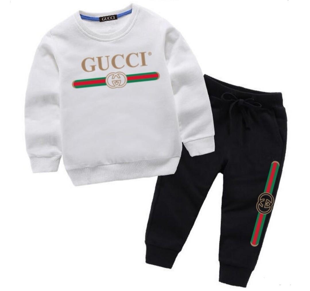 Gucci kids tracksuits clothing set 
