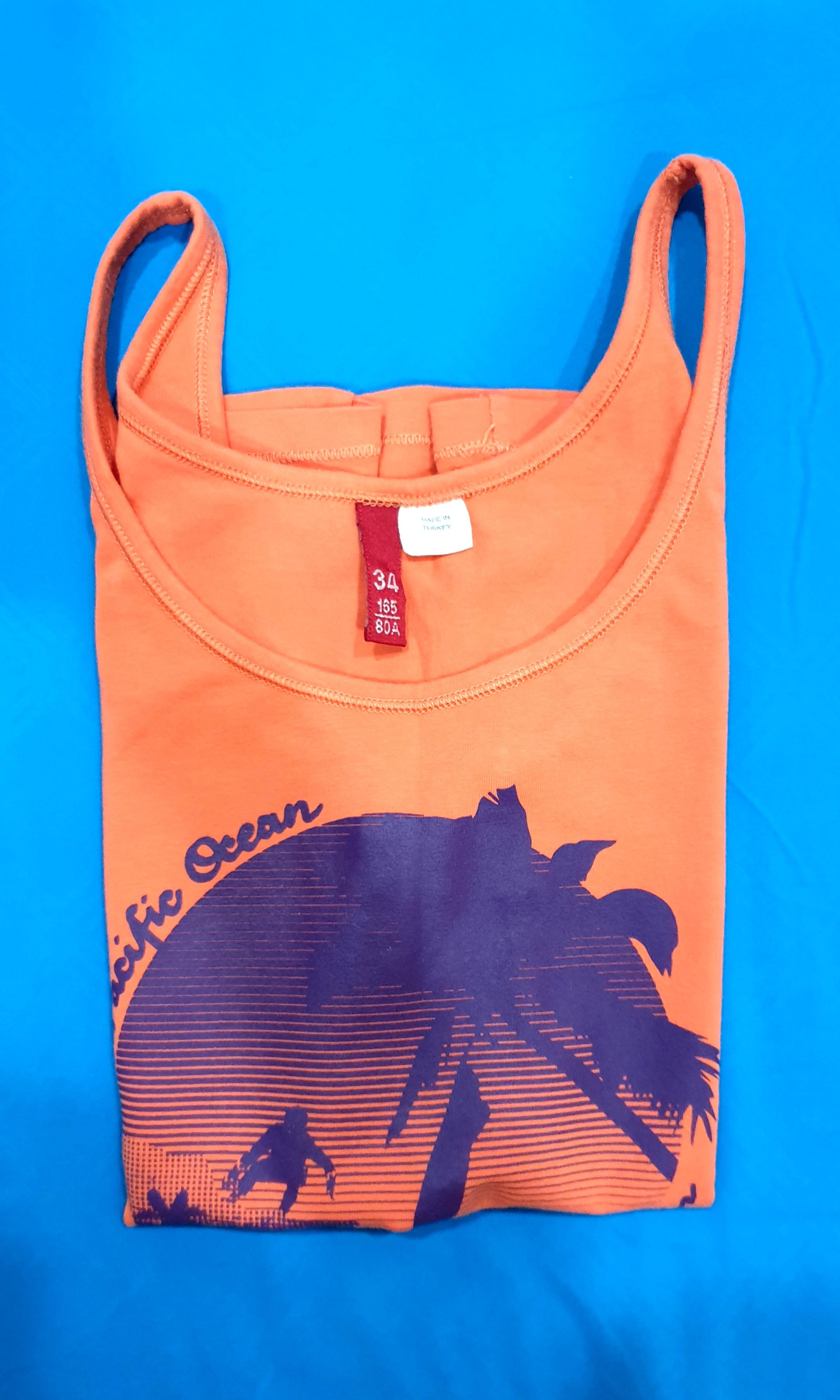 Hnm Tank Top North Pacific Ocean For Casual And Sport Wear Fesyen Wanita Pakaian Wanita Atasan Di Carousell