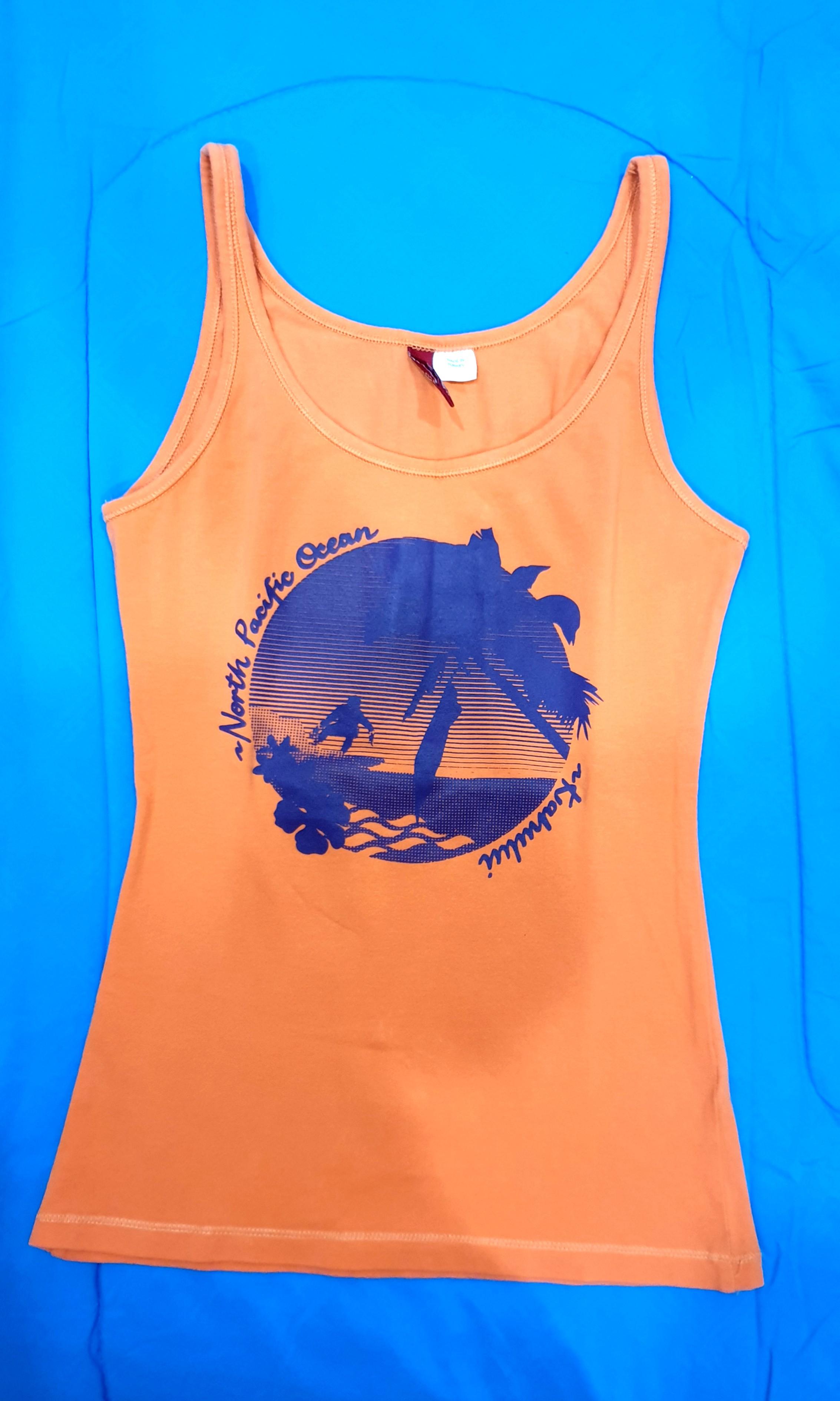 Hnm Tank Top North Pacific Ocean For Casual And Sport Wear Fesyen Wanita Pakaian Wanita Atasan Di Carousell