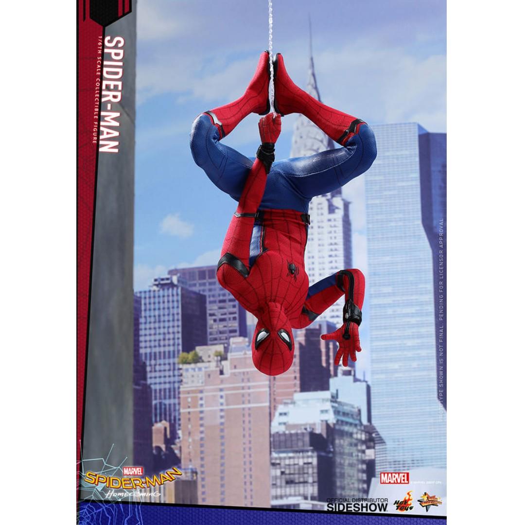 Hot toys spider man homecoming hot sale tech suit