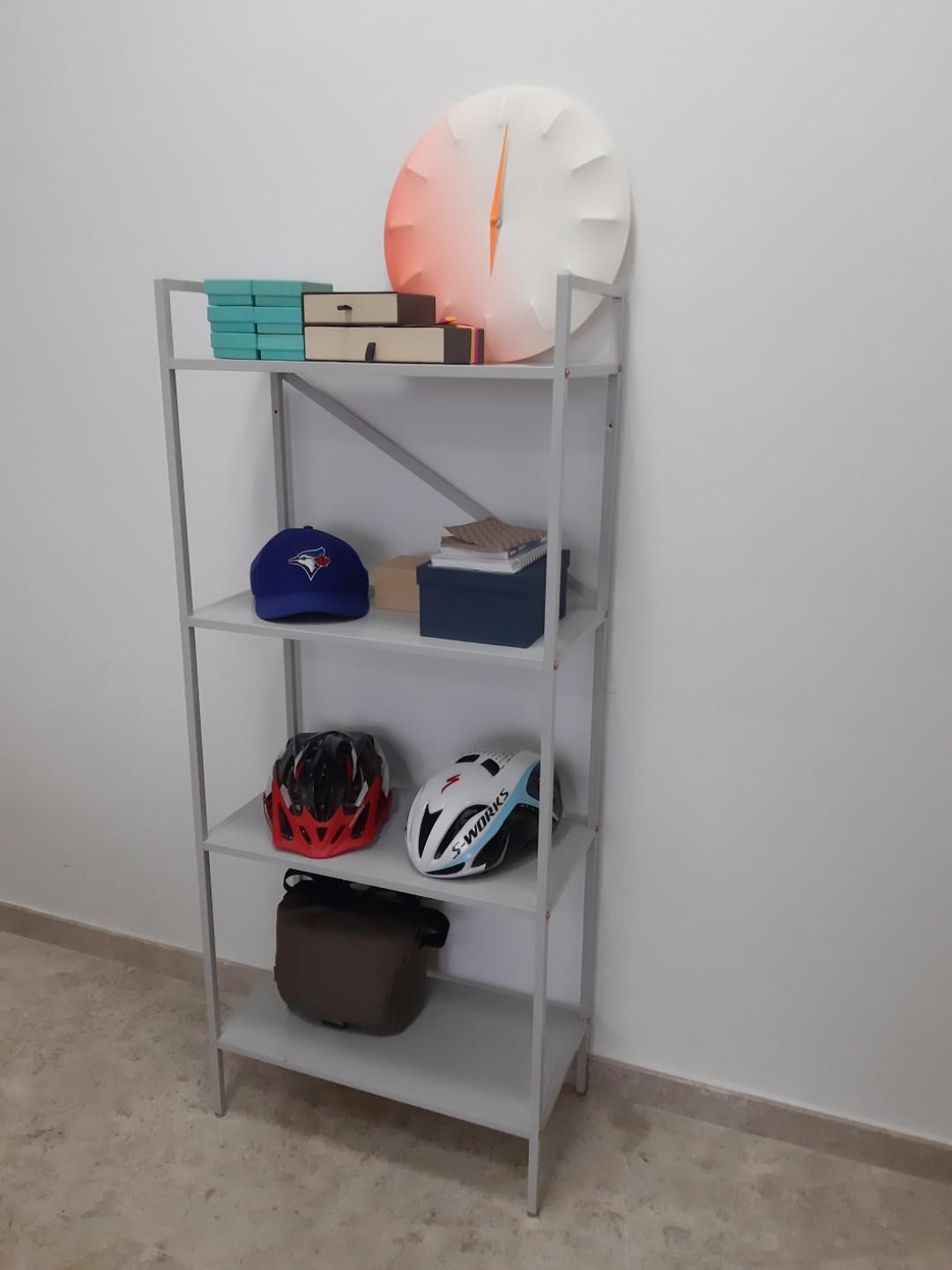 Ikea Draget Shelving Unit Light Grey Furniture Shelves Drawers On Carousell