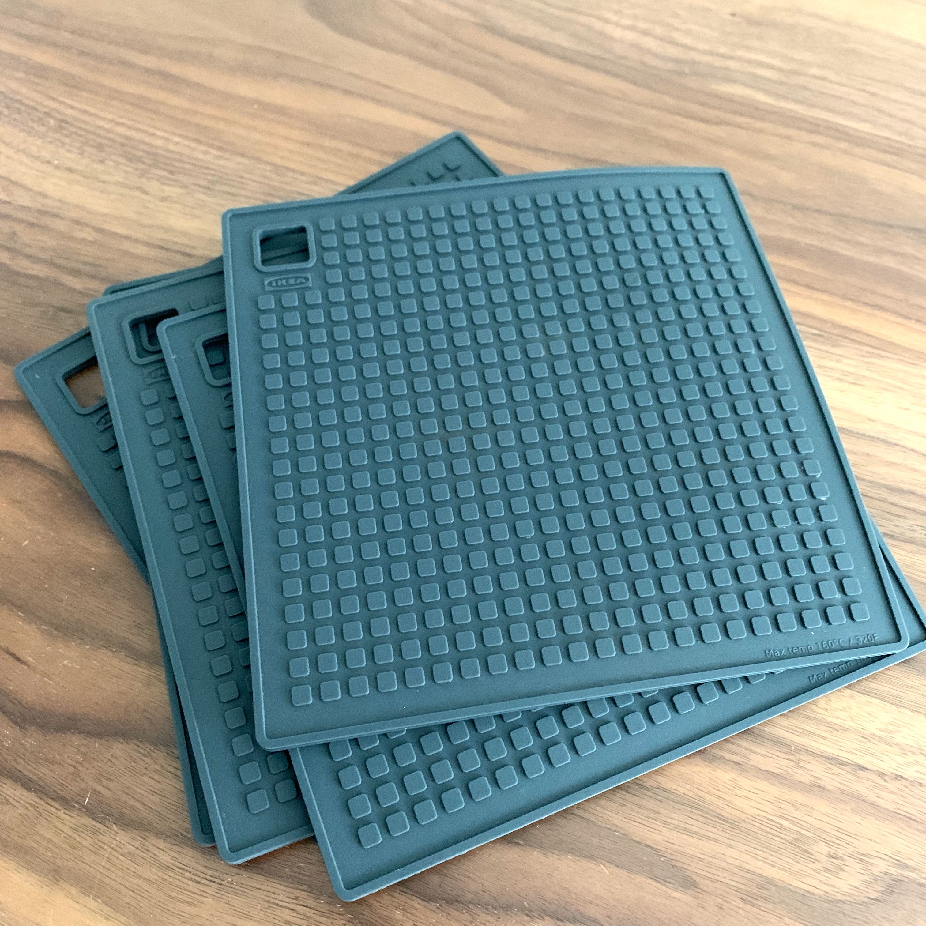 Ikea Hangsyren Pot Holder Grey Silicone Mat Home Appliances Kitchenware On Carousell