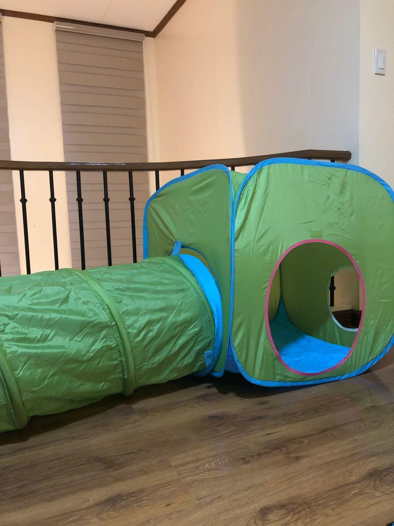 Ikea tunnel and tent, Babies & Kids, Infant Playtime on Carousell