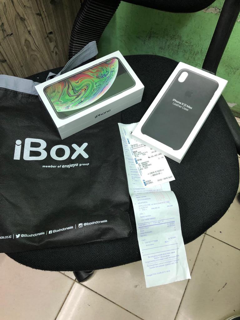 Iphone Xs Max 64gb Bnib Garansi Ibox Belum Aktif Bonus Case