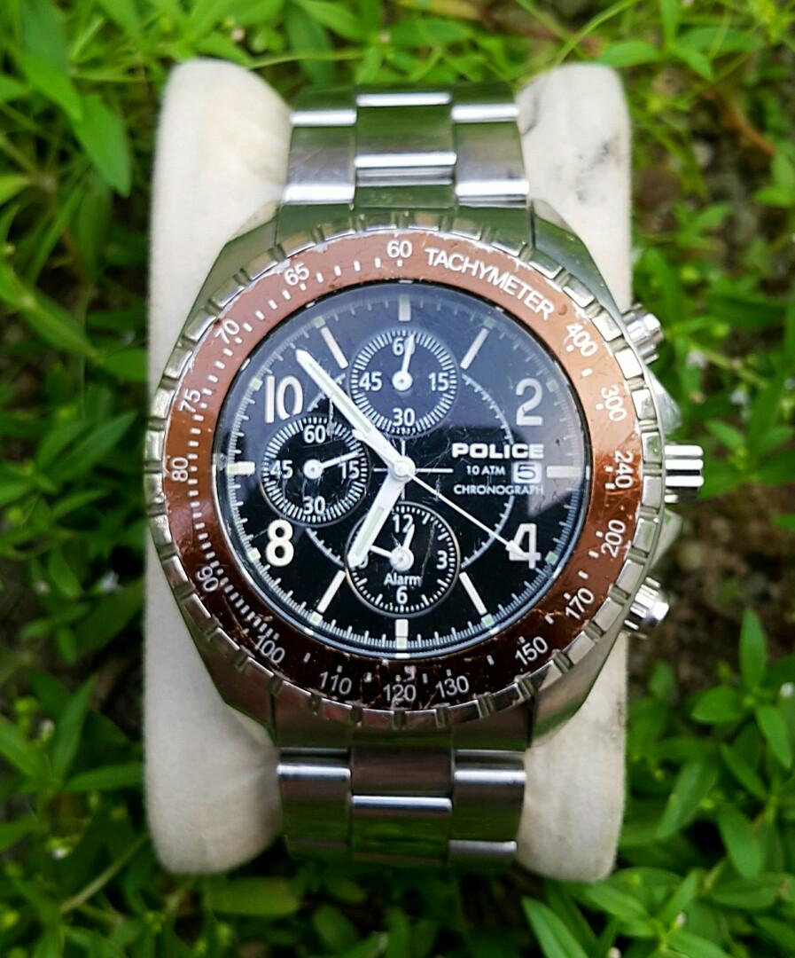 JAM POLICE CHRONOGRAPH ORIGINAL STEEL WATCH Men s Fashion
